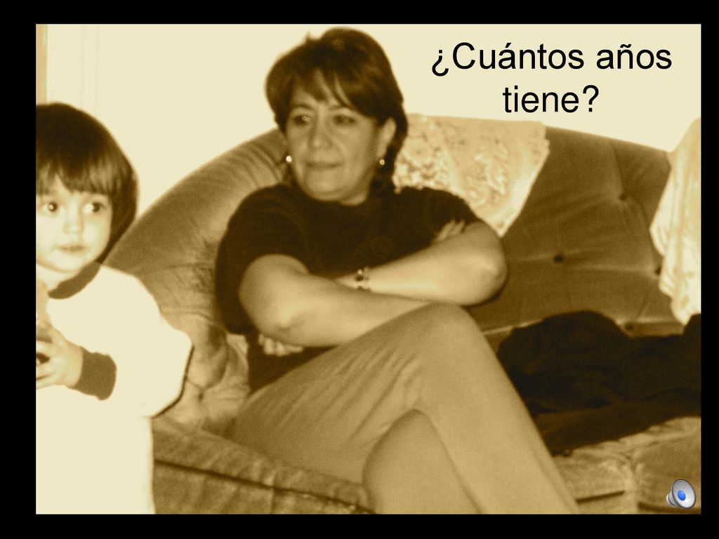 ¿Cuántos años tiene Have this up before class begins.