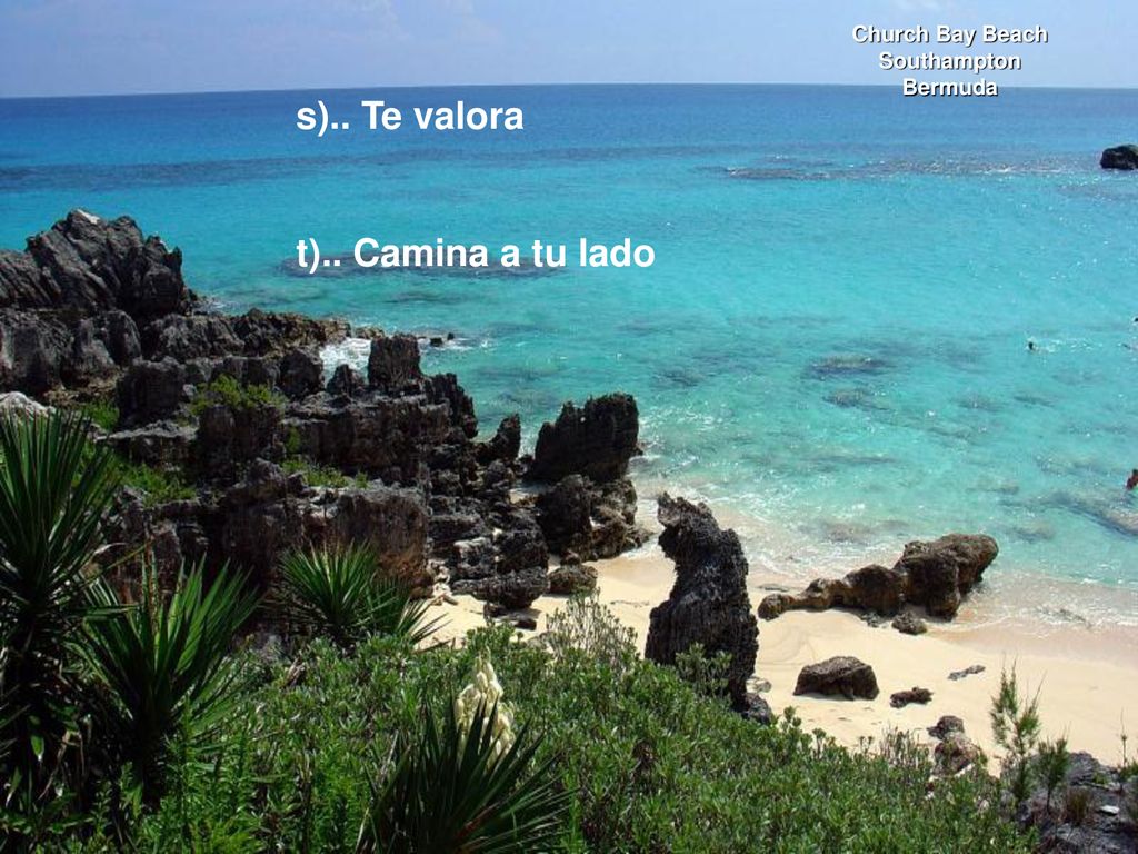 s).. Te valora t).. Camina a tu lado Church Bay Beach Southampton