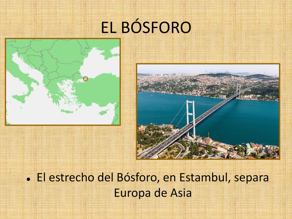 El estrecho del Bósforo, en Estambul, separa Europa de Asia