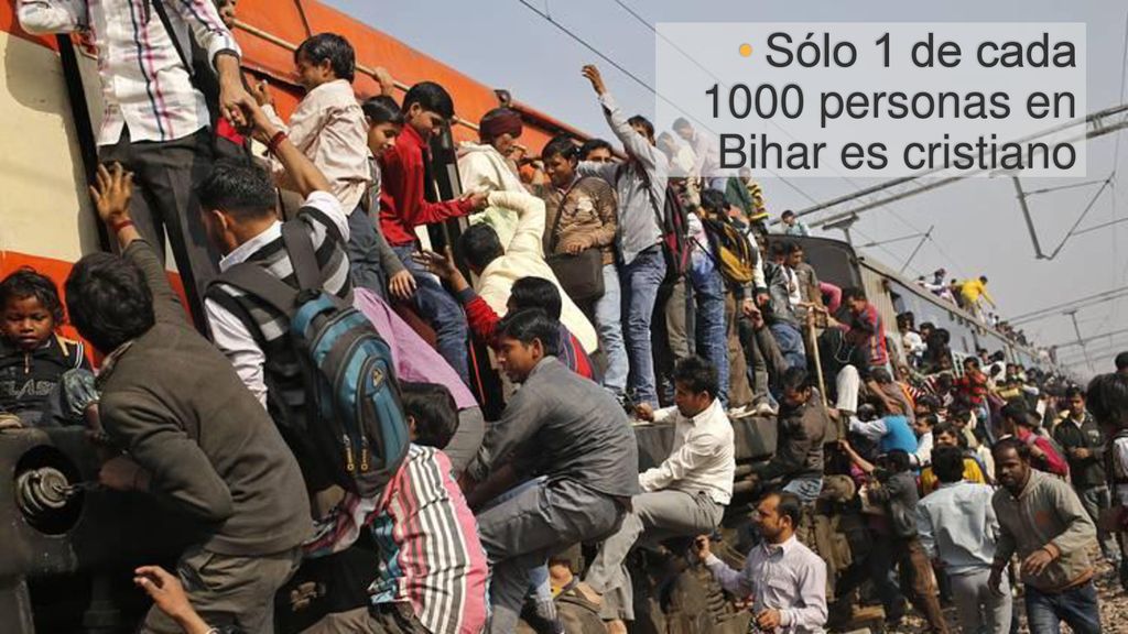Sólo 1 de cada 1000 personas en Bihar es cristiano
