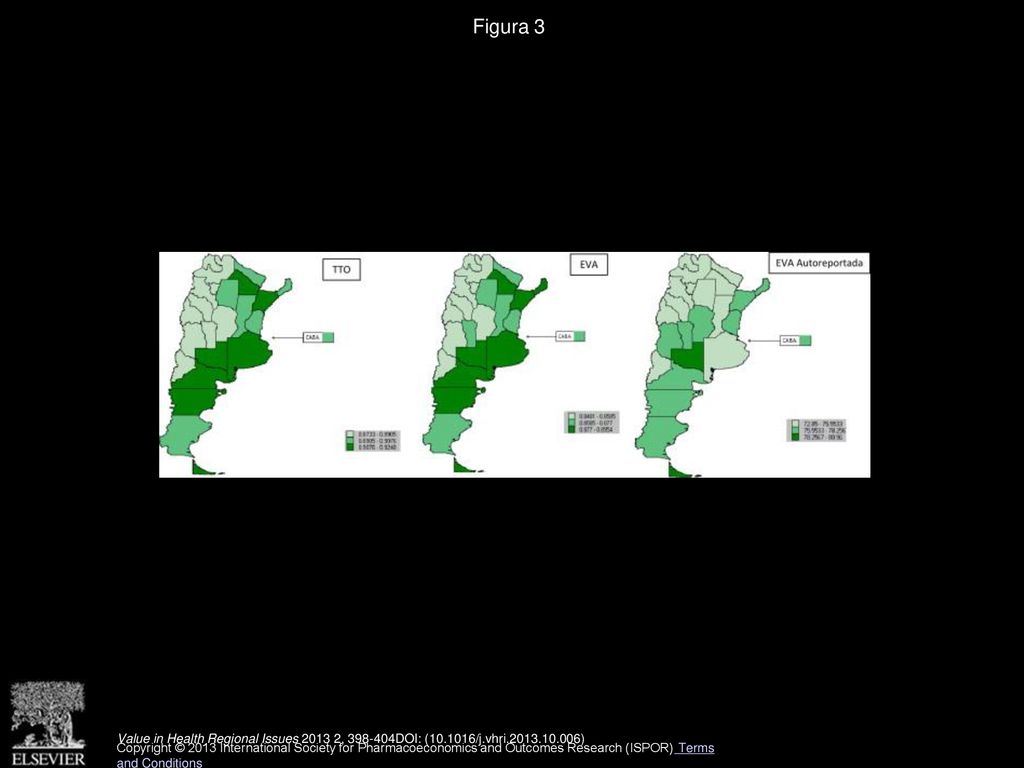 Figura 3 Atlas Nacional de Calidad de Vida Relacionada a la Salud de Argentina.