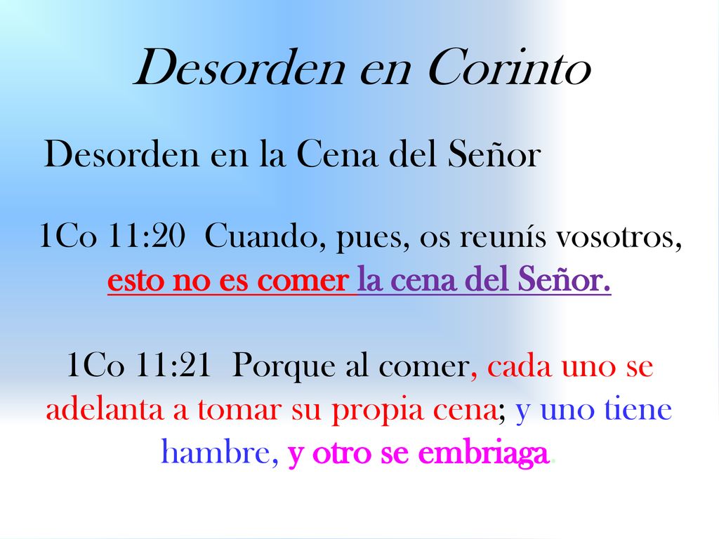 Pero hágase todo decentemente y con orden I Co 14:40 - ppt descargar Pero hágase todo decentemente y con orden I Co 14:40 - ppt descargar