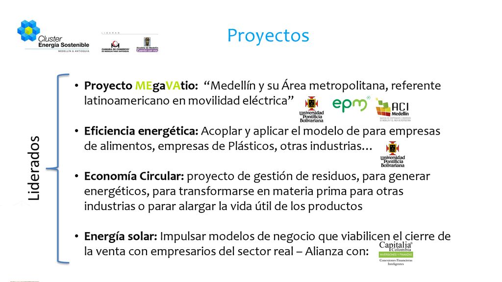 Proyectos Proyecto MEgaVAtio: Medellín y su Área metropolitana, referente latinoamericano en movilidad eléctrica