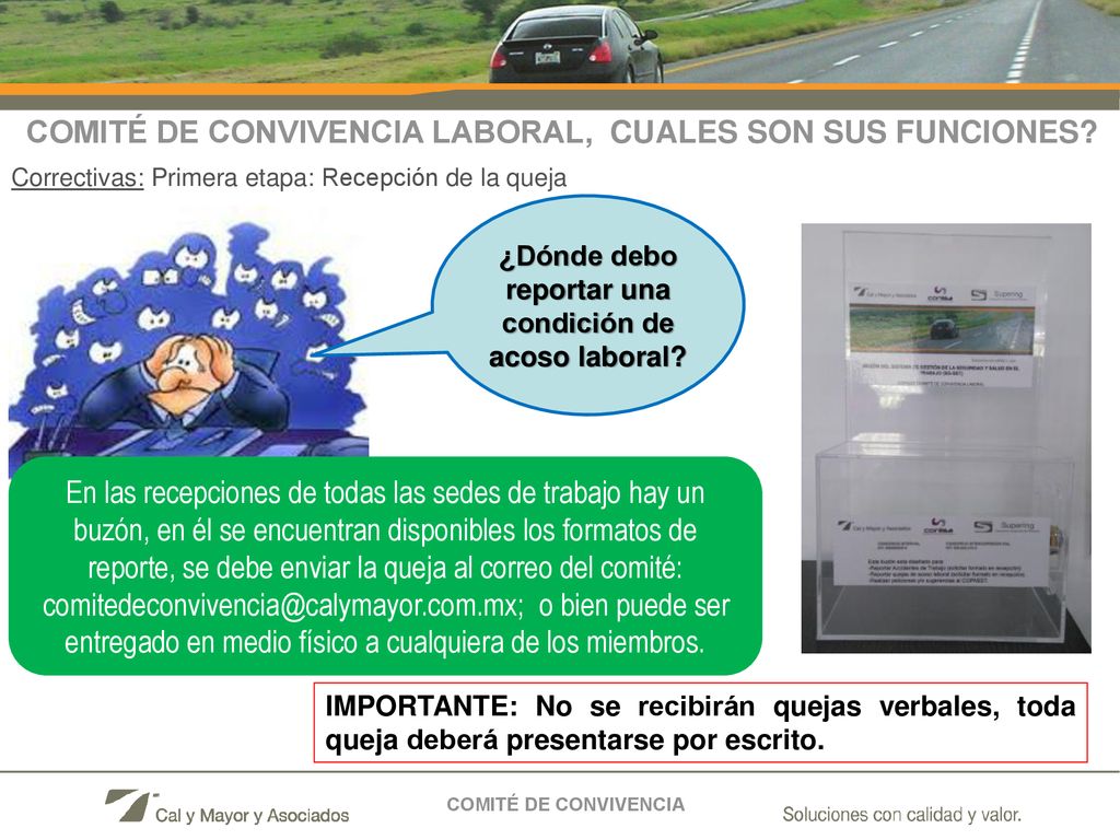 ¿Dónde debo reportar una condición de acoso laboral