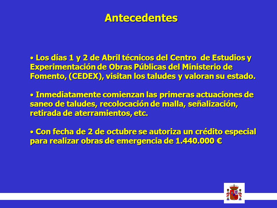 Antecedentes