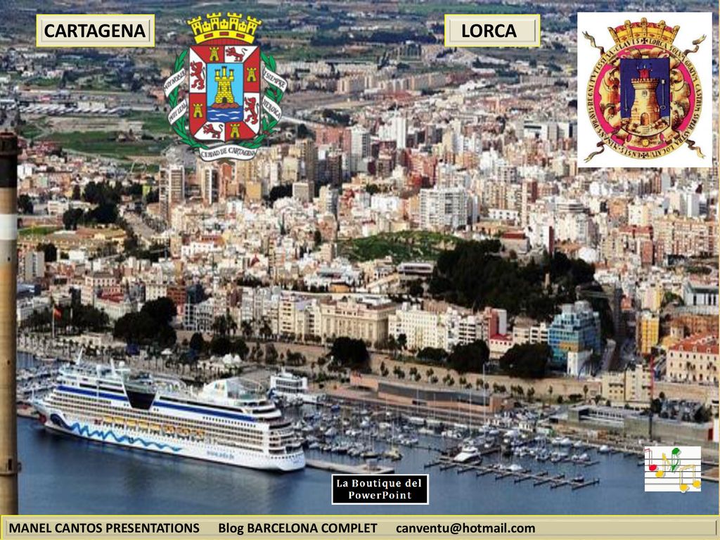CARTAGENA LORCA MANEL CANTOS PRESENTATIONS Blog BARCELONA COMPLET