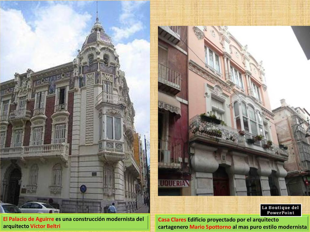 El Palacio de Aguirre es una construcción modernista del arquitecto Víctor Beltri