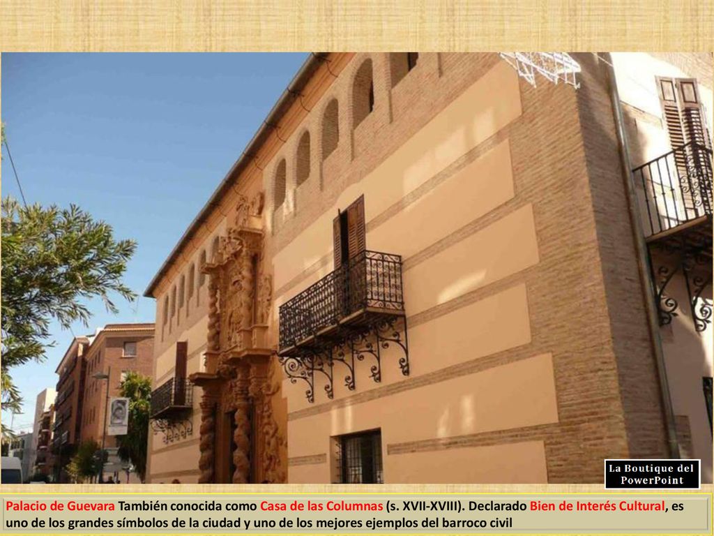 Palacio de Guevara También conocida como Casa de las Columnas (s
