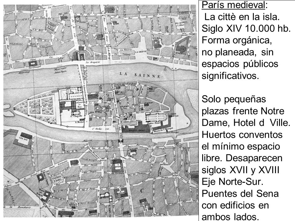 París medieval: La cittè en la isla. Siglo XIV hb