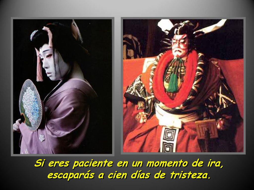 Si eres paciente en un momento de ira, escaparás a cien días de tristeza.