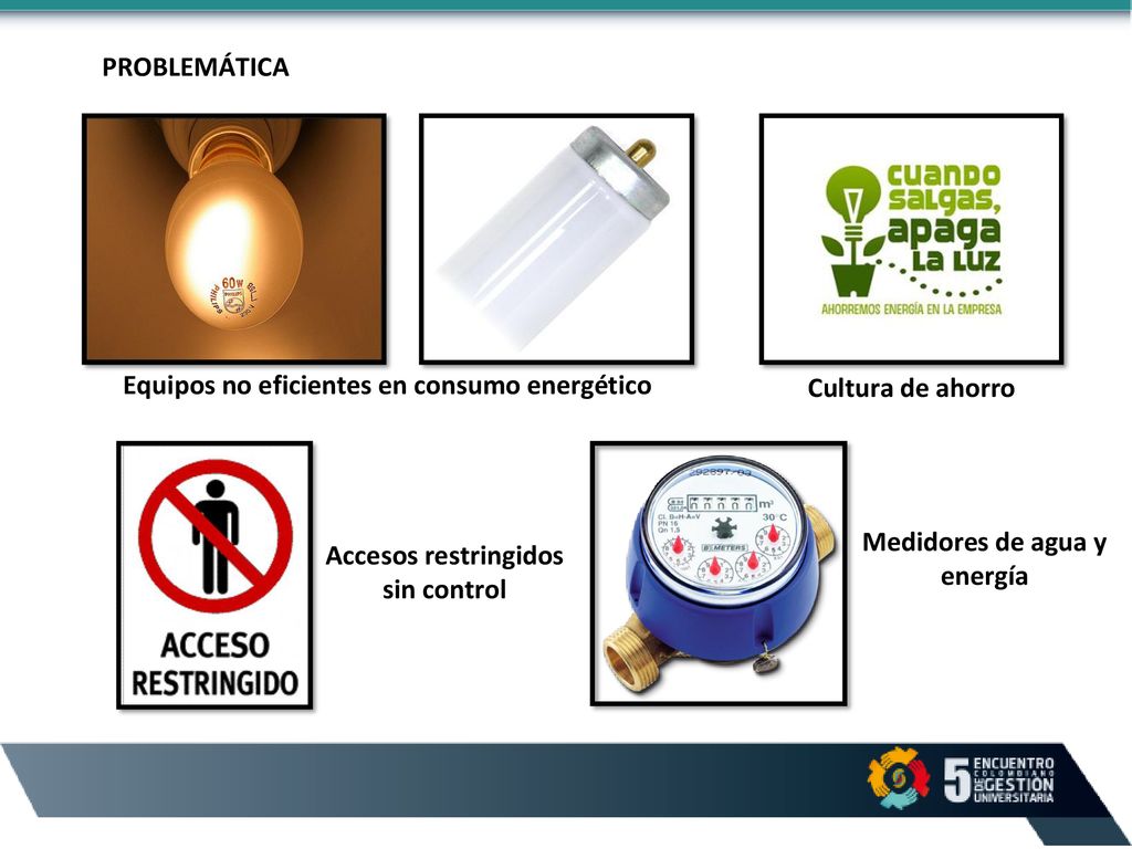 Equipos no eficientes en consumo energético Cultura de ahorro