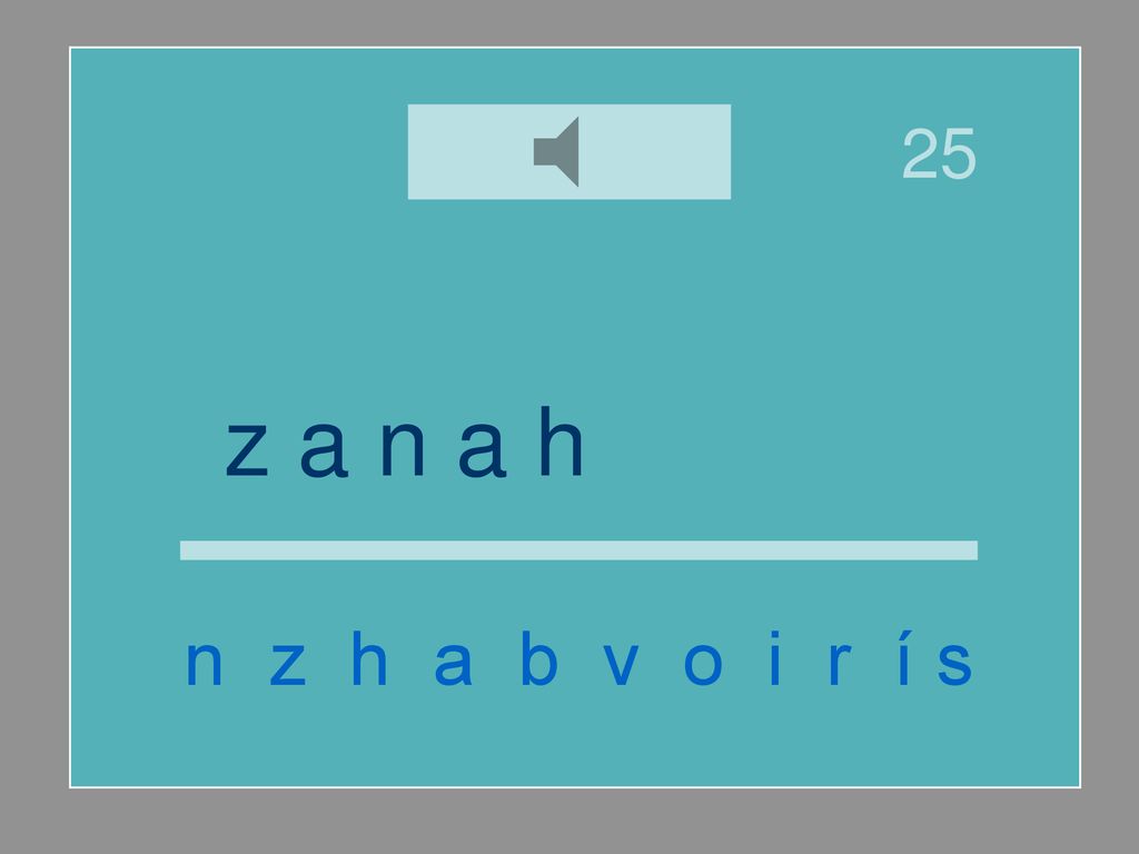 25 z a n a h o r i a s n z h a b v o i r í s