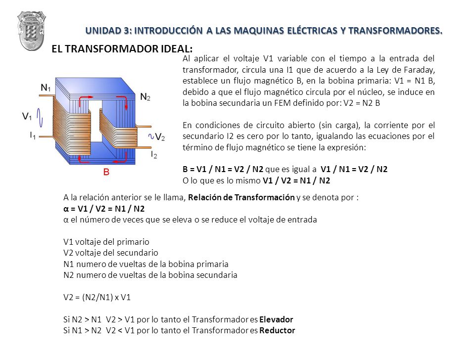 UNIDAD 3: INTRODUCCIÓN A LAS MAQUINAS ELÉCTRICAS Y TRANSFORMADORES.