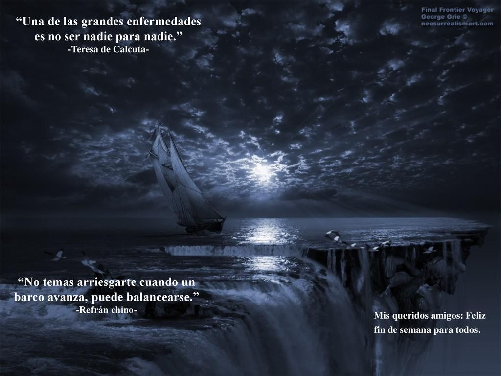 Una de las grandes enfermedades es no ser nadie para nadie