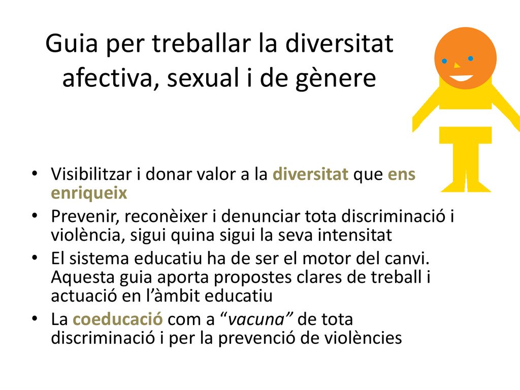 Guia per treballar la diversitat afectiva, sexual i de gènere