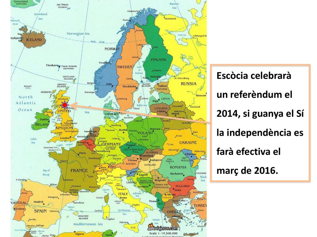 Escòcia celebrarà un referèndum el 2014, si guanya el Sí la independència es farà efectiva el març de 2016.