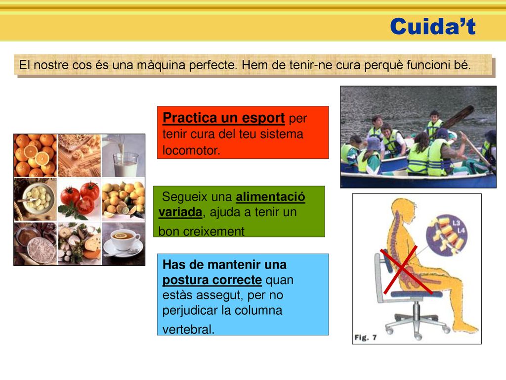Cuida’t Practica un esport per tenir cura del teu sistema locomotor.