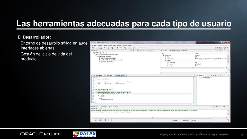 Las herramientas adecuadas para cada tipo de usuario