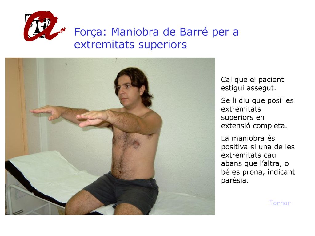 Força: Maniobra de Barré per a extremitats superiors