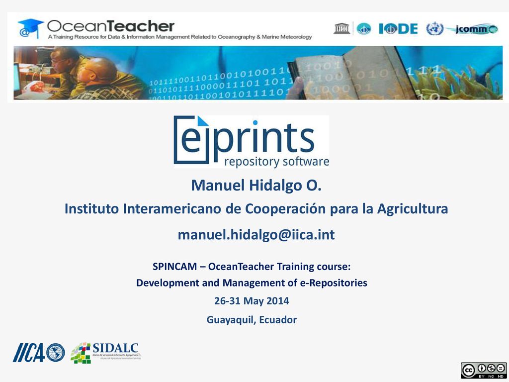 Manuel Hidalgo O. Instituto Interamericano de Cooperación para la Agricultura