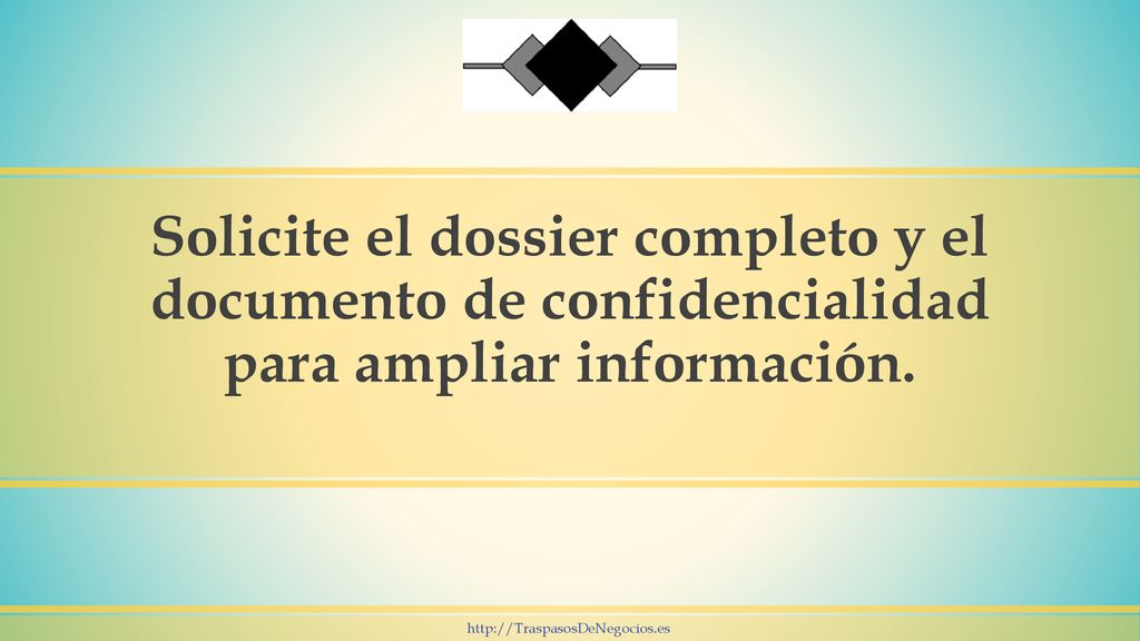 Solicite el dossier completo y el documento de confidencialidad para ampliar información.