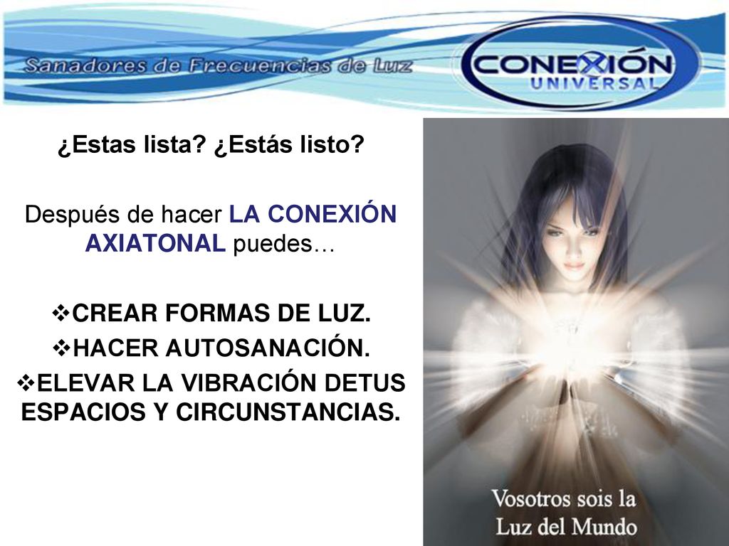 ¿Estas lista ¿Estás listo