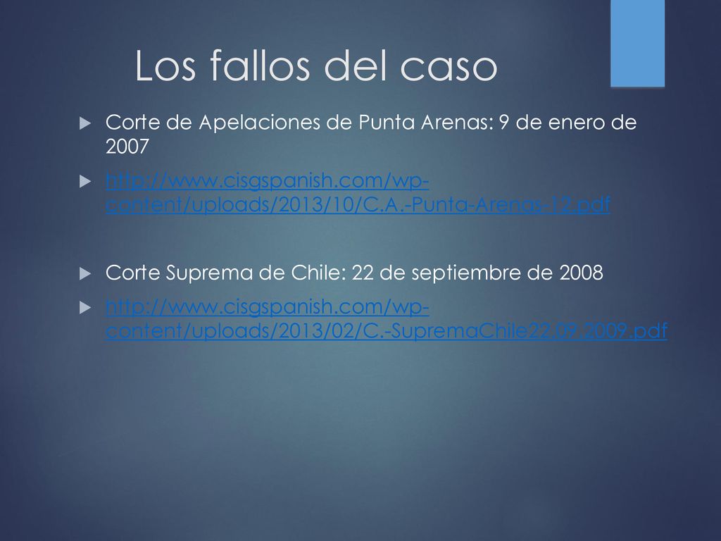 Los fallos del caso Corte de Apelaciones de Punta Arenas: 9 de enero de