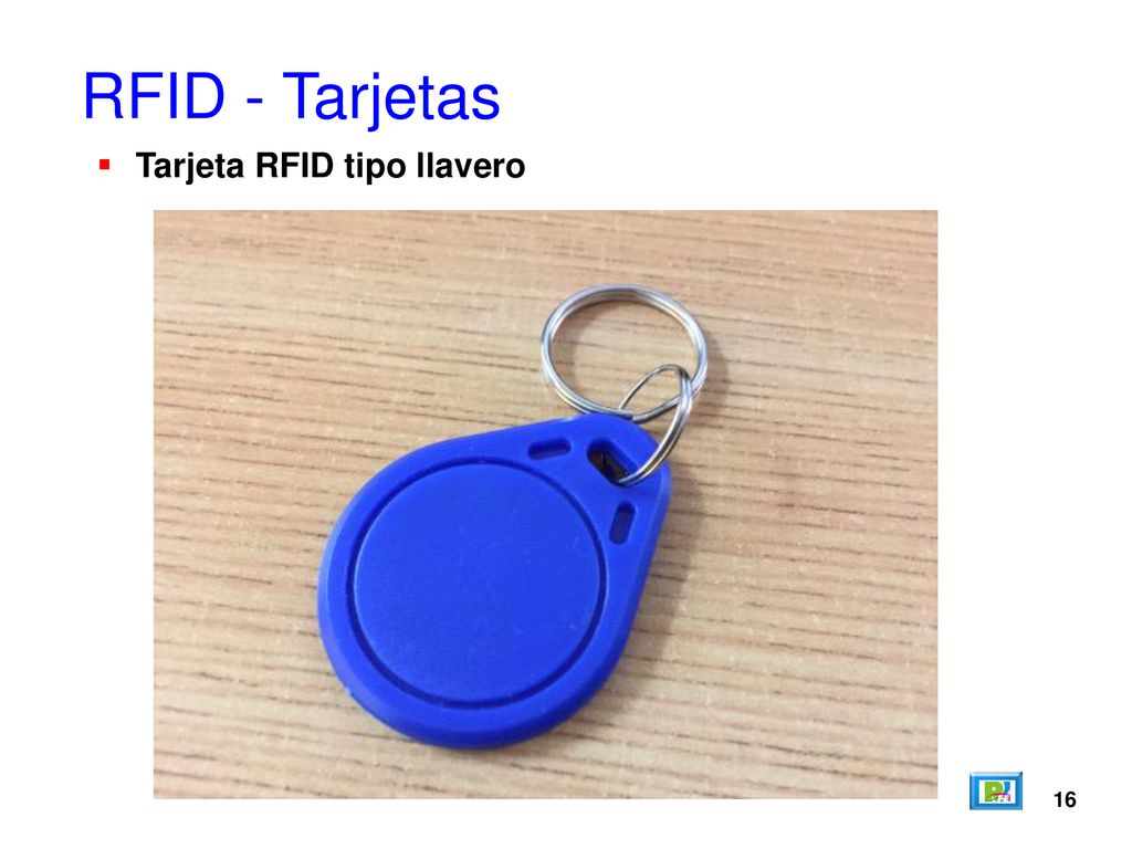 RFID - Tarjetas Tarjeta RFID tipo llavero 16