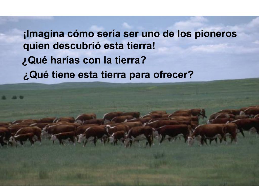 ¡Imagina cómo sería ser uno de los pioneros quien descubrió esta tierra!