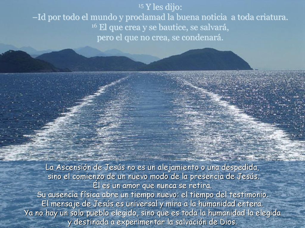 Su ausencia física abre un tiempo nuevo: el tiempo del testimonio.