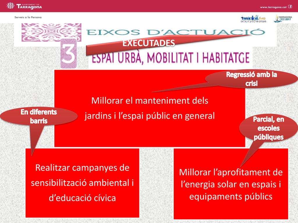 Millorar el manteniment dels jardins i l’espai públic en general