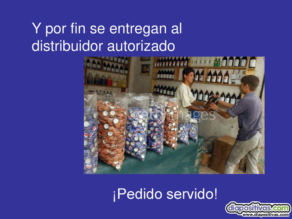 Y por fin se entregan al distribuidor autorizado