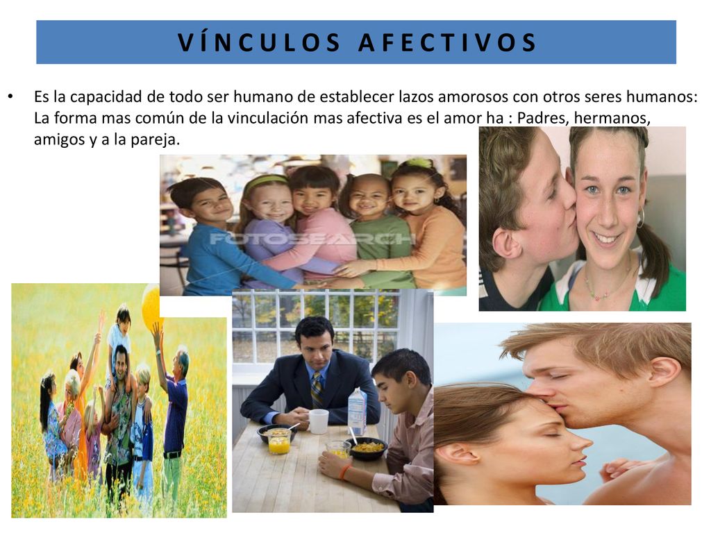V Í N C U L O S A F E C T I V O S