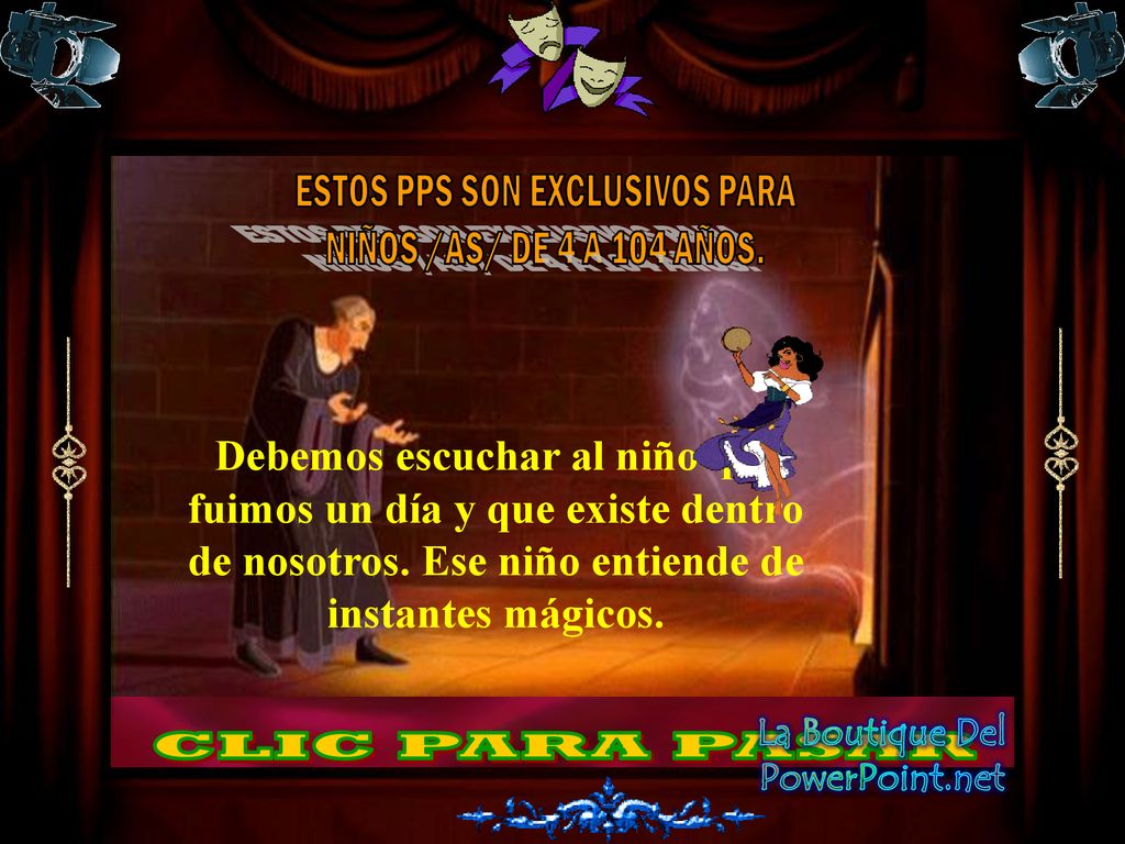 ESTOS PPS SON EXCLUSIVOS PARA La Boutique Del PowerPoint.net