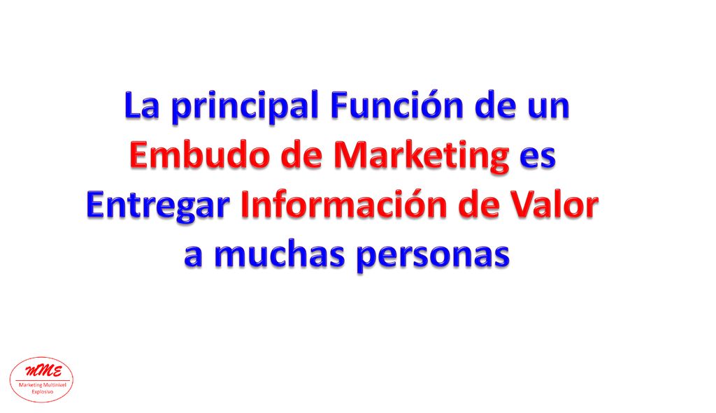 La principal Función de un Entregar Información de Valor