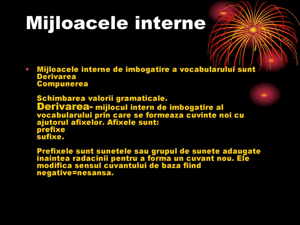 Mijloace De Imbogatire A Vocabularului Ppt Descargar