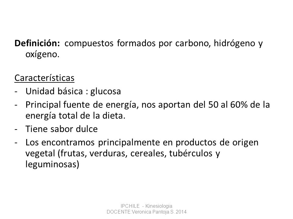IPCHILE - Kinesiologia DOCENTE:Veronica Pantoja S. 2014