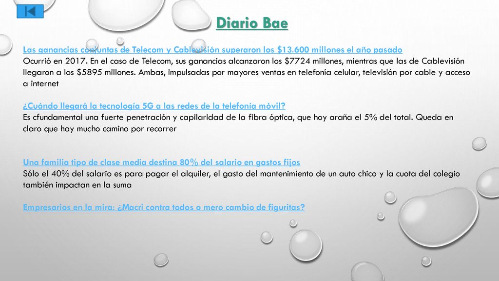 Diario Bae Las ganancias conjuntas de Telecom y Cablevisión superaron los $ millones el año pasado.