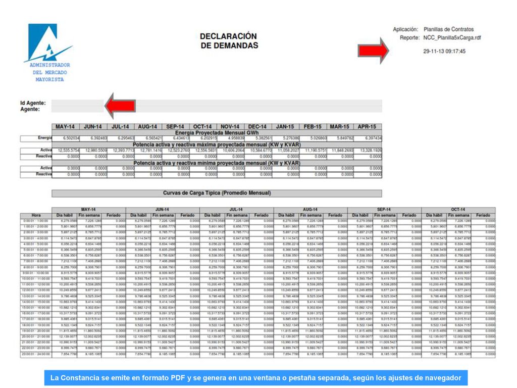 La Constancia se emite en formato PDF y se genera en una ventana o pestaña separada, según los ajustes de navegador