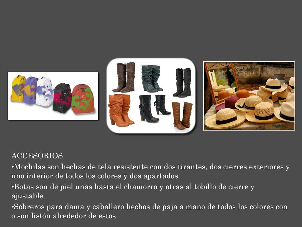 ACCESORIOS. Mochilas son hechas de tela resistente con dos tirantes, dos cierres exteriores y uno interior de todos los colores y dos apartados.
