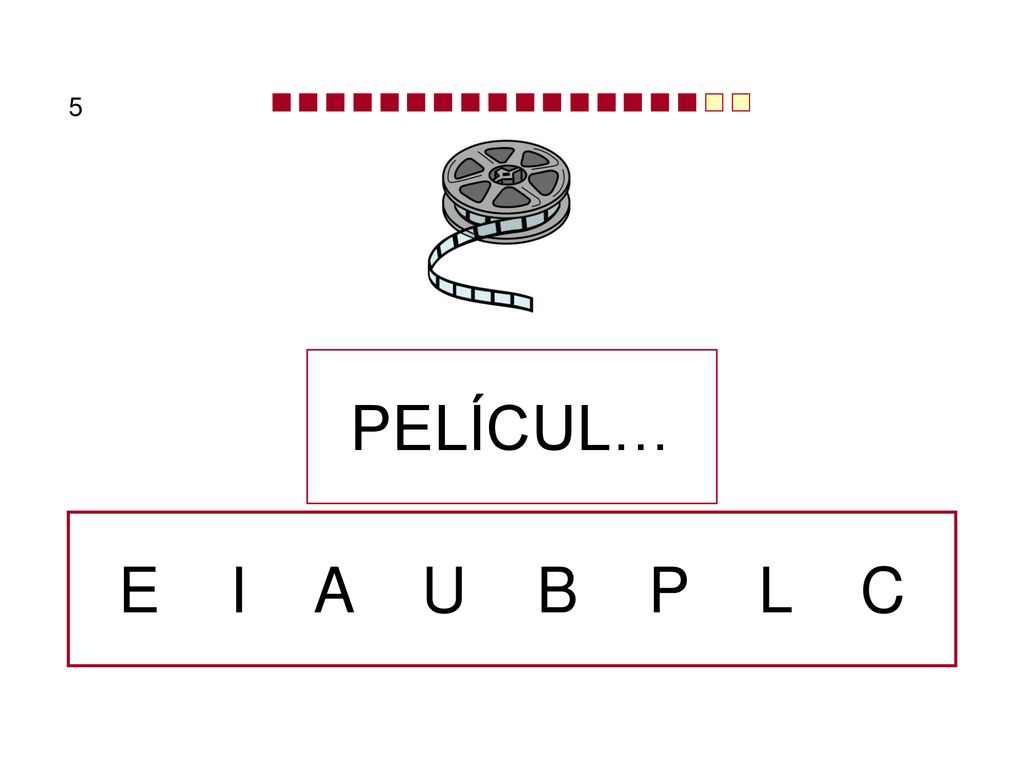 5 PELÍCUL… E I A U B P L C