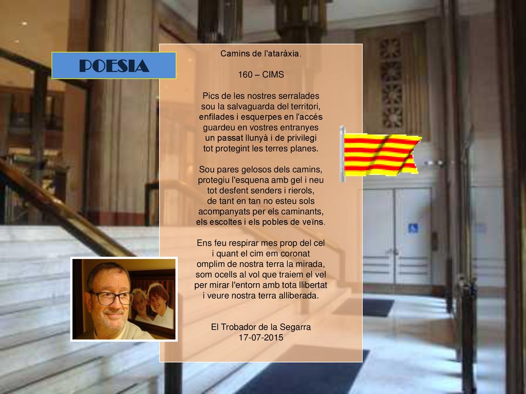 POESIA Camins de l ataràxia. 160 – CIMS Pics de les nostres serralades