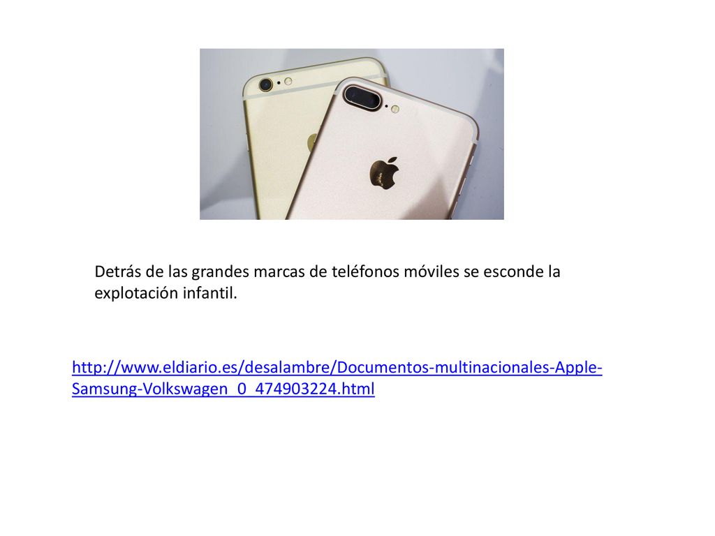 Detrás de las grandes marcas de teléfonos móviles se esconde la explotación infantil.