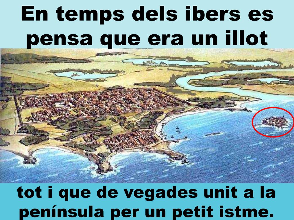 En temps dels ibers es pensa que era un illot
