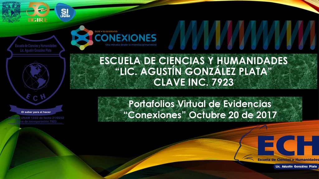 Portafolios Virtual de Evidencias Conexiones Octubre 20 de 2017