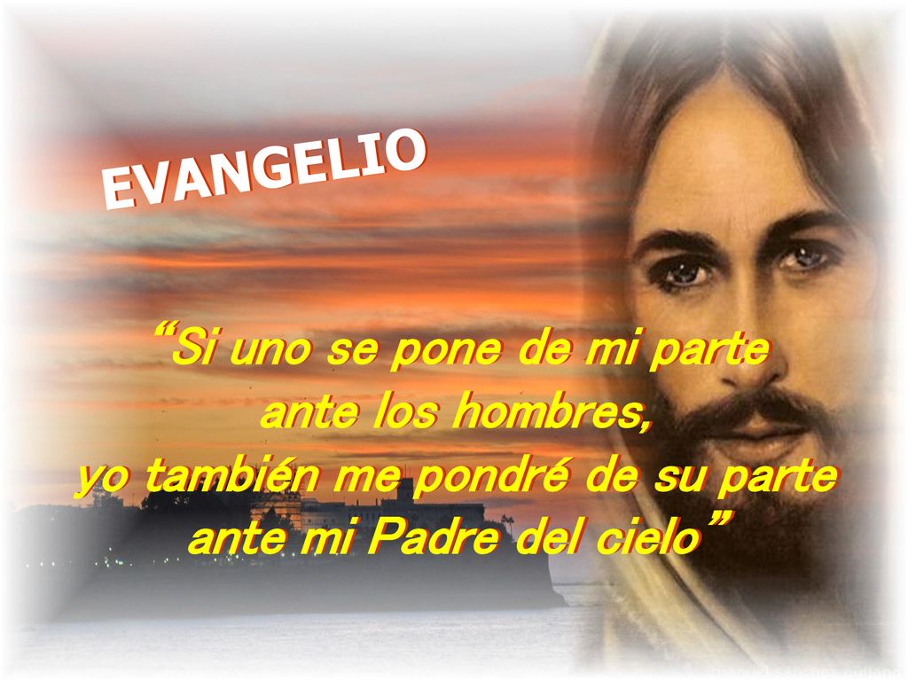 Si uno se pone de mi parte yo también me pondré de su parte