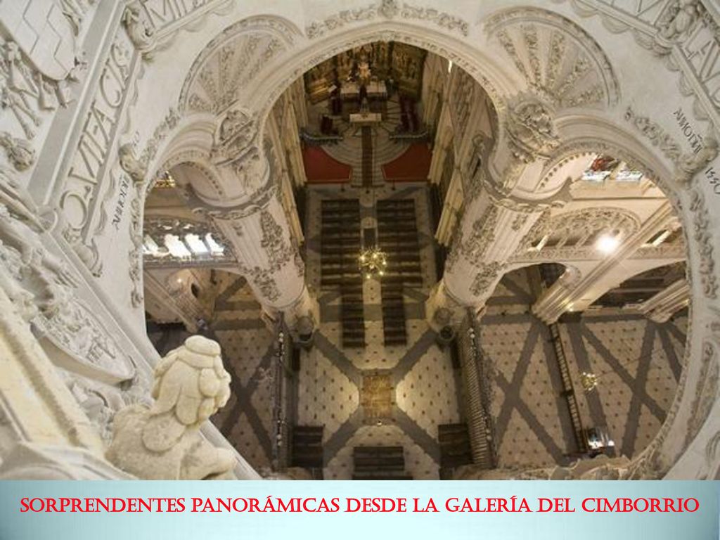Sorprendentes panorámicas desde la galería del cimborrio