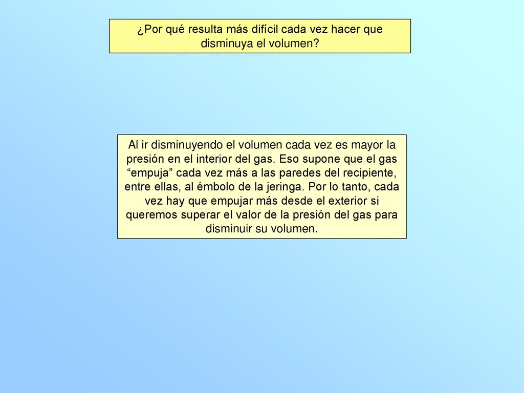 ¿Por qué resulta más difícil cada vez hacer que disminuya el volumen