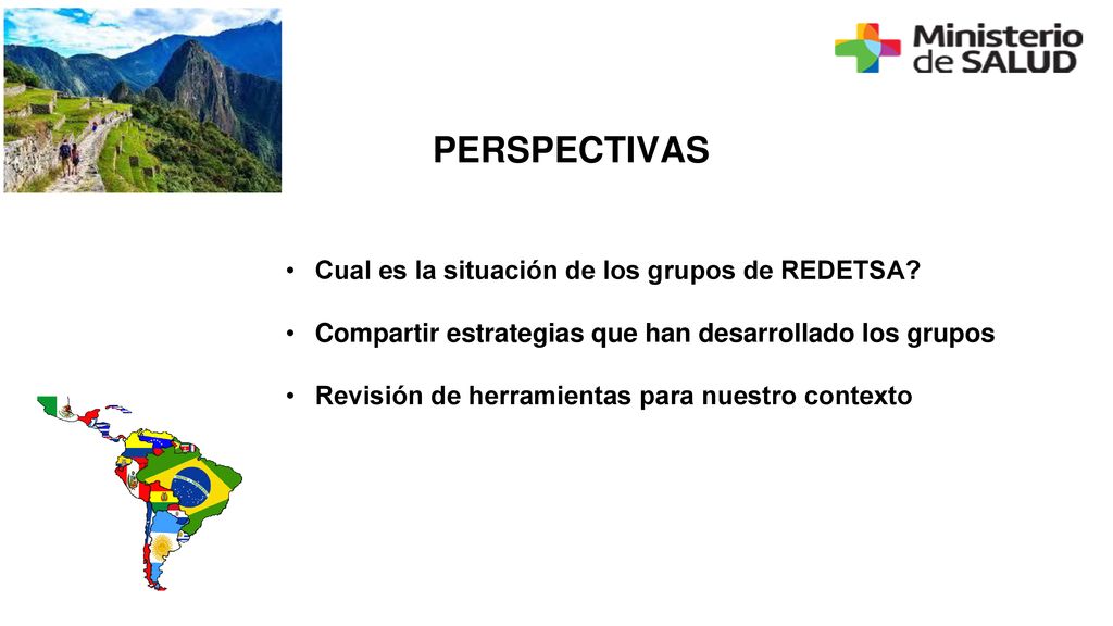 PERSPECTIVAS Cual es la situación de los grupos de REDETSA
