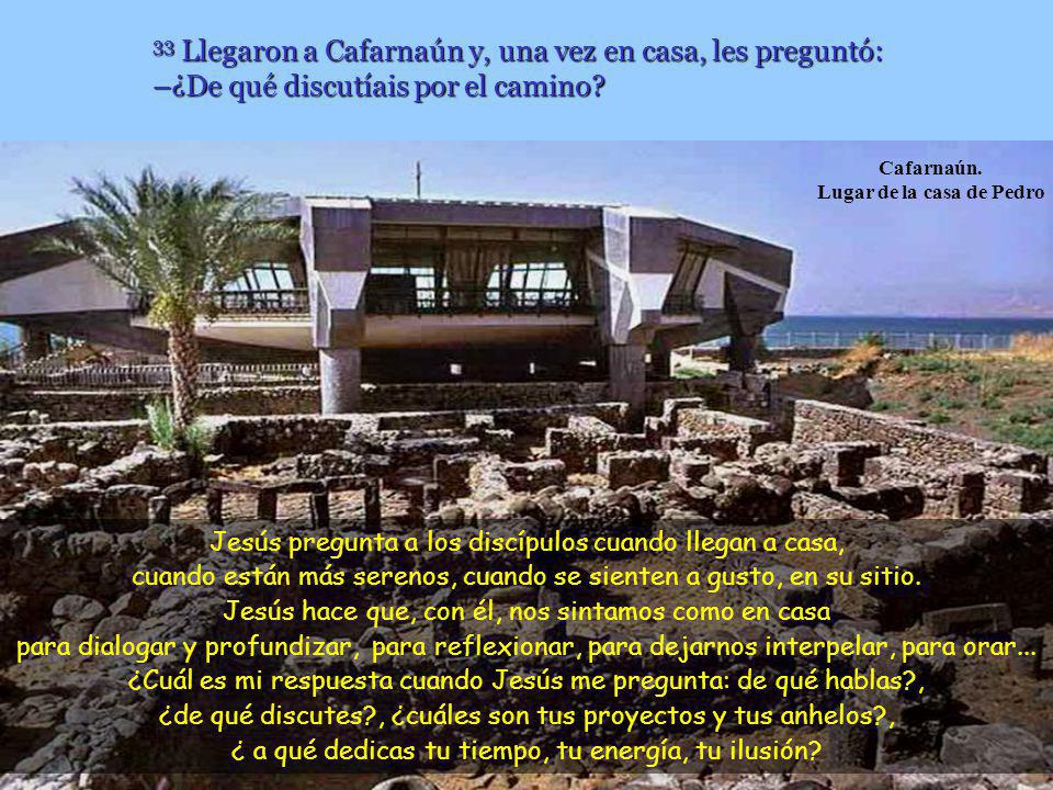 Cafarnaún. Lugar de la casa de Pedro